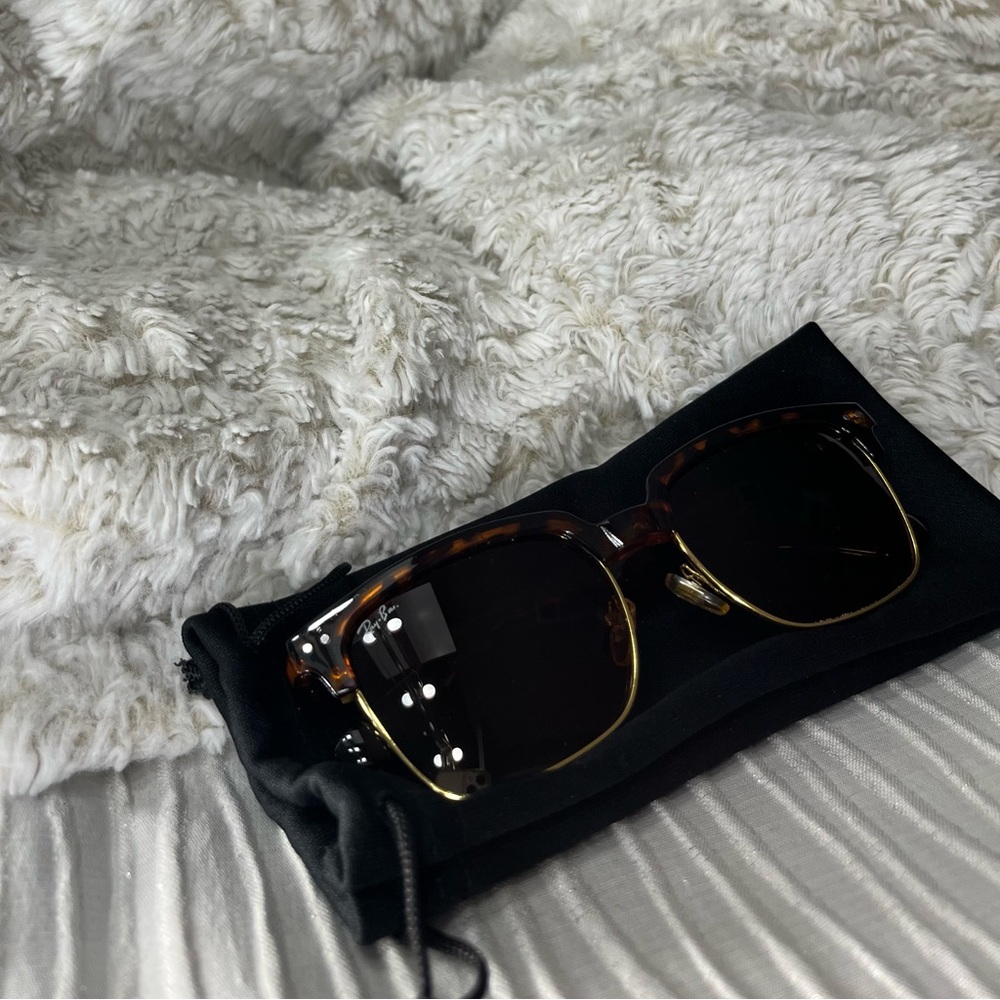Ray-ban brown and gold Sunglasses